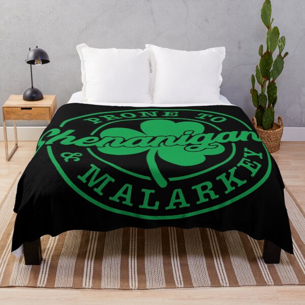 Item preview, Prone to Shenanigans and Malarkey | Happy St Patrick's Day designed and sold by GPODdesign.