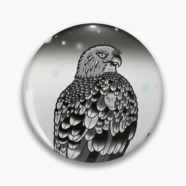 Item preview, Winter Night Hawk in Silence designed and sold by Barkainian.