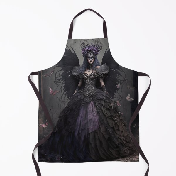 Item preview, Haunting & Unsettling Dark Gothic Style Fairy (Fae) with Tattered Raven Wings designed and sold by Dragonstrom.