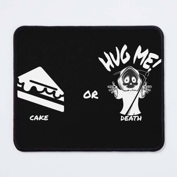 Item preview, Cake or Death designed and sold by LivingItFunky.