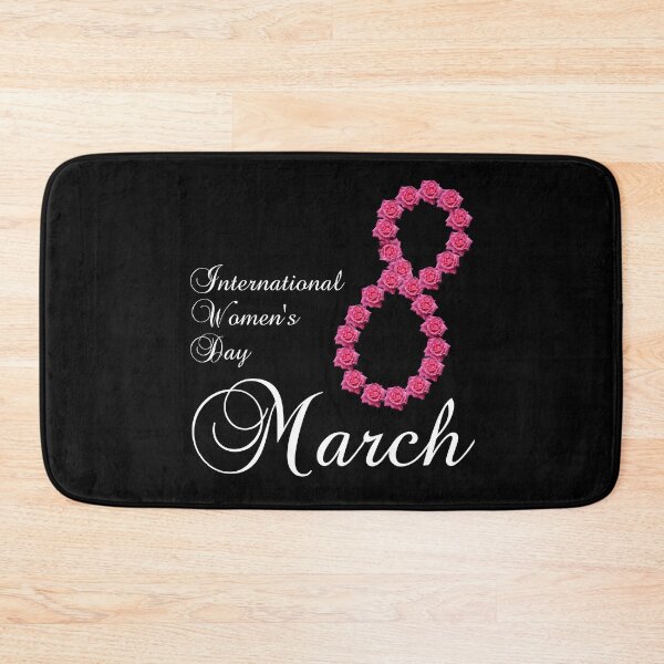 Item preview, Copy of International Women's Day Pink Rose Flower 8 March 2023 Gift designed and sold by r-silver.