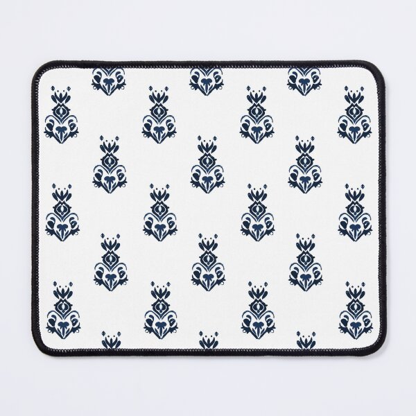 Item preview, Minimal navy blue ikat seamless pattern designed and sold by lkanisa.