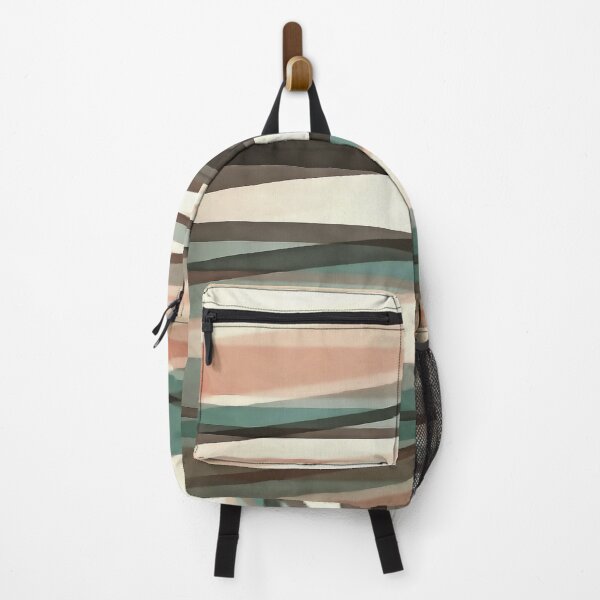 Item preview, Semi Transparent Layers In Peach Brown And Green designed and sold by taiche.