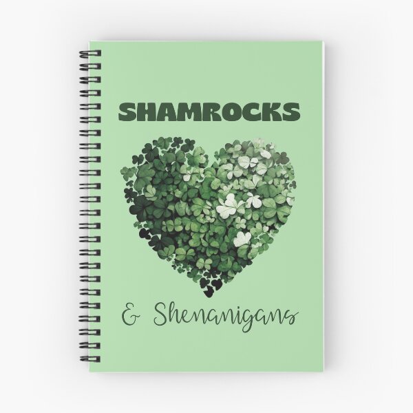 Item preview, Shamrocks and Shenanigans with clover heart designed and sold by Deedy  Studio.