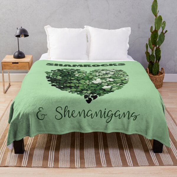 Item preview, Shamrocks and Shenanigans with clover heart designed and sold by Deedy  Studio.