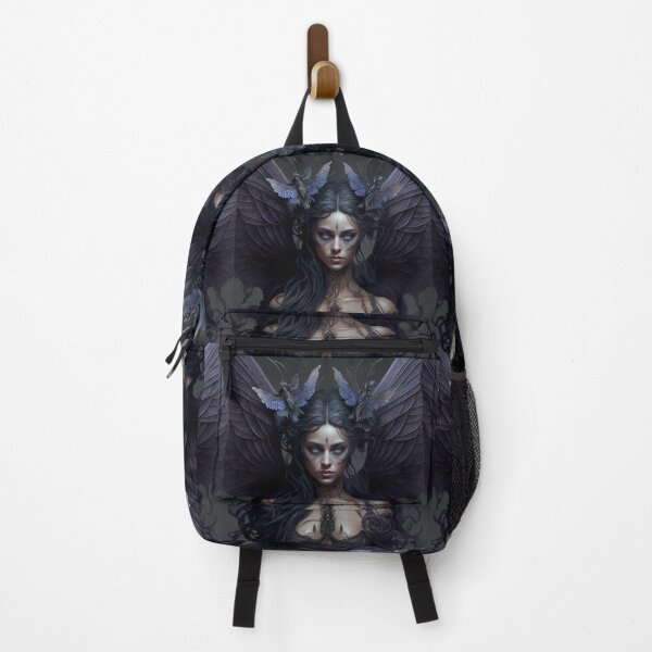 Item preview, Dark Gothic Style Fairy (Fae) with Deep Purple Eyes designed and sold by Dragonstrom.