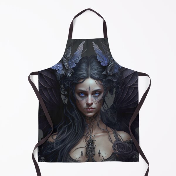 Item preview, Dark Gothic Style Fairy (Fae) with Deep Purple Eyes designed and sold by Dragonstrom.