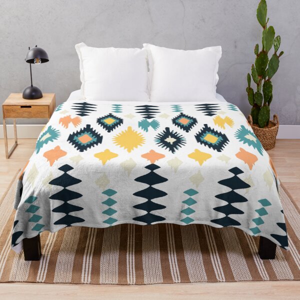 Item preview, Colorful and vitntage ikat with seamless pattern designed and sold by lkanisa.