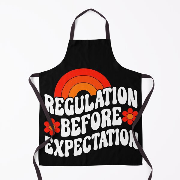 Item preview, Regulation Before Expectation Retro Neurodiversity Therapist T-Shirt designed and sold by KGN  CREATIVITY.