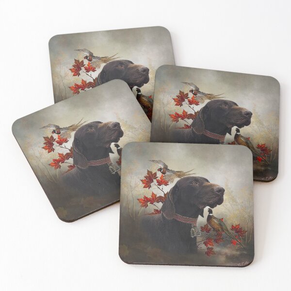 Item preview, The German Shorthaired Pointer , Gun dog  designed and sold by TammyHunterArt.