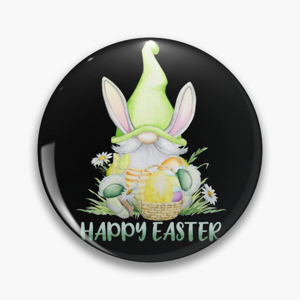 Item preview, Happy Easter - Easter Gnomes Green designed and sold by Trinket-Trickster.