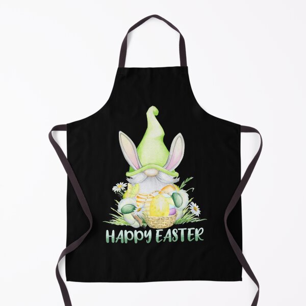 Item preview, Happy Easter - Easter Gnomes Green designed and sold by Trinket-Trickster.