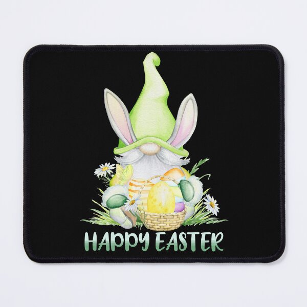 Item preview, Happy Easter - Easter Gnomes Green designed and sold by Trinket-Trickster.