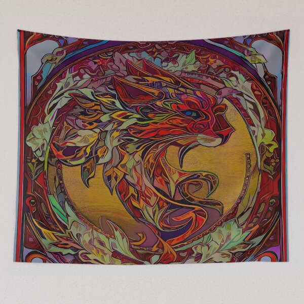 Item preview, The Dragon House designed and sold by PictureNZ.