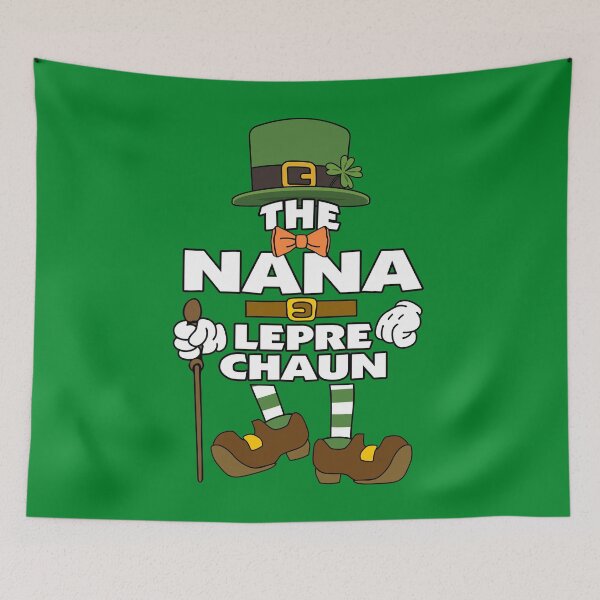 Artikelvorschau, The Nana Leprechaun St Patrick's Day Celebration Matching Outfits Group Attire entworfen und verkauft von onicon.