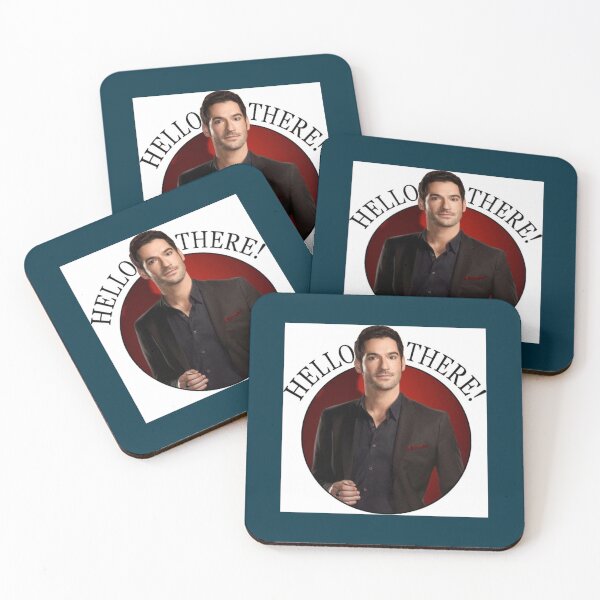 Item preview, Hello There! Lucifer Morningstar Pin designed and sold by BellaSunshinez.