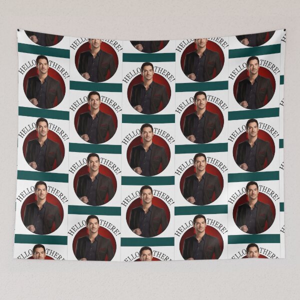 Item preview, Hello There! Lucifer Morningstar Pin designed and sold by BellaSunshinez.