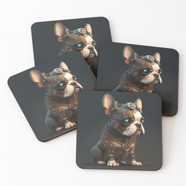 Item preview, Steampunk French Bulldog Puppy designed and sold by GforAL.