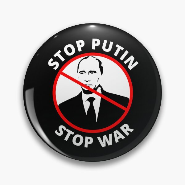 Item preview, STOP PUTIN STOP WAR - PROTEST designed and sold by DoodlrMob.