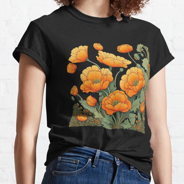 Item preview, Gorgeous California Poppies #1 designed and sold by quicksilversun.