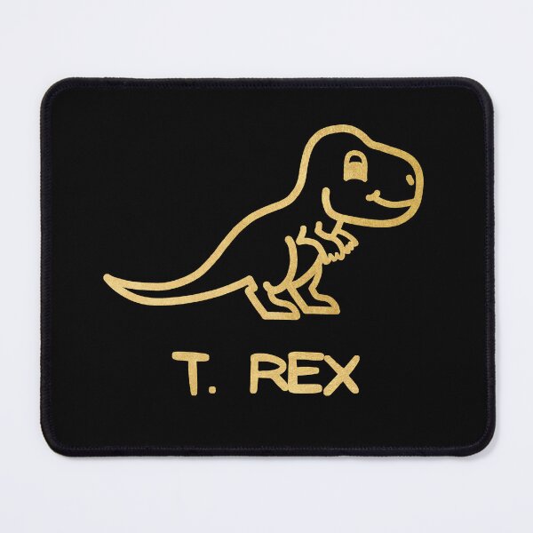 Item preview, Cute Little Baby T. Rex - Gold designed and sold by LadySquiggle.