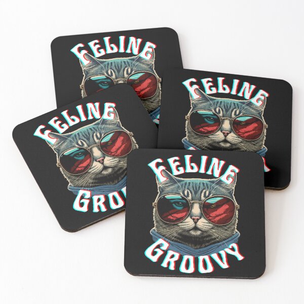 Item preview, Feline Groovy designed and sold by SunsetIconic.