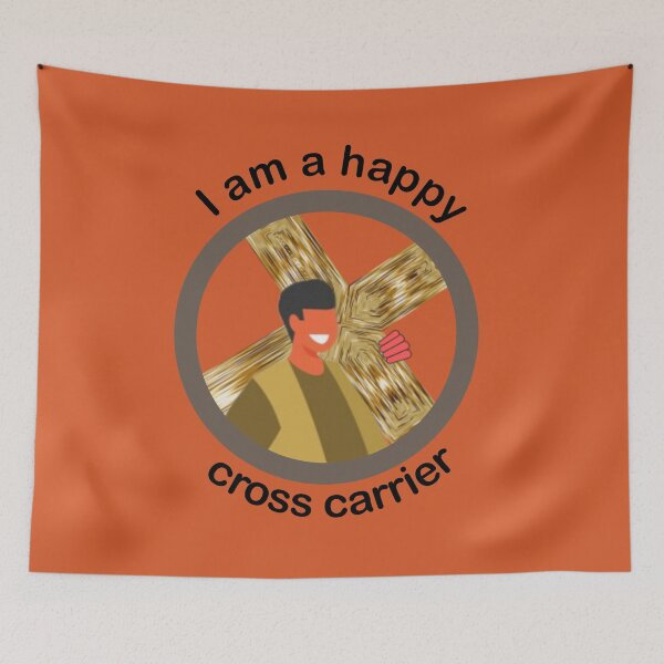 Item preview, I am a happy cross carrier designed and sold by Warih.