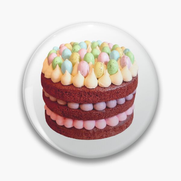Item preview, Easter Egg Layer Cake designed and sold by DigitalCalories.