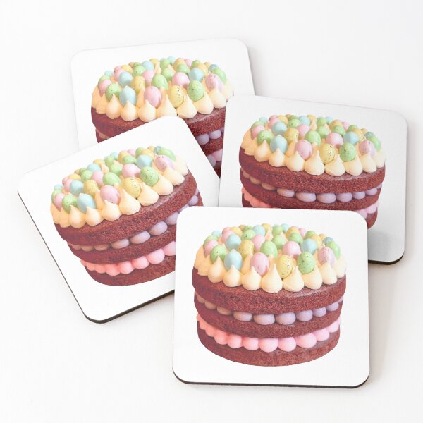 Item preview, Easter Egg Layer Cake designed and sold by DigitalCalories.