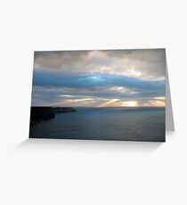 The Cliffs of Mohair Greeting Card
