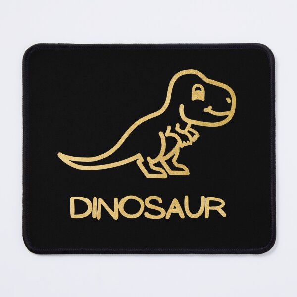 Item preview, Cute Little Baby Dinosaur - Gold designed and sold by LadySquiggle.