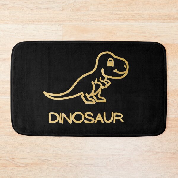 Item preview, Cute Little Baby Dinosaur - Gold designed and sold by LadySquiggle.
