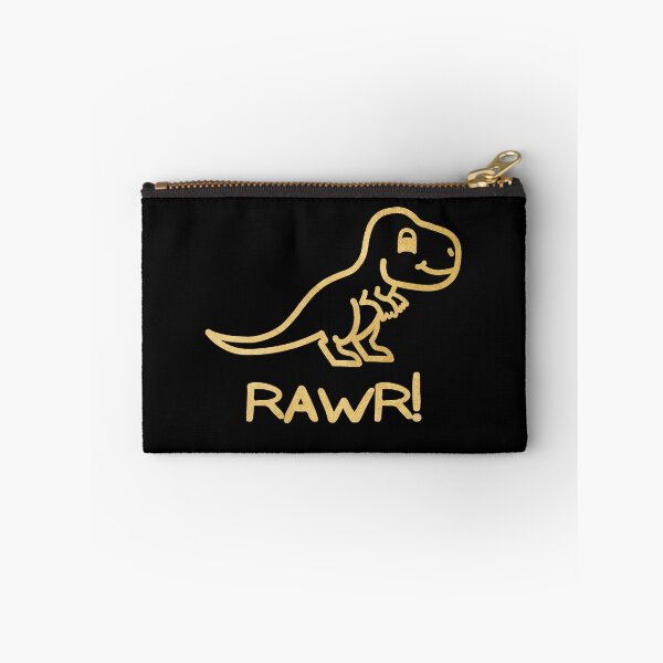 Item preview, RAWR! Cute Little Baby Dinosaur - Gold designed and sold by LadySquiggle.