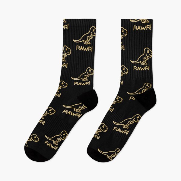 Item preview, RAWR! Cute Little Baby Dinosaur - Gold designed and sold by LadySquiggle.