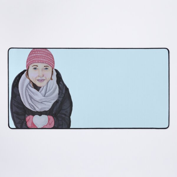 Item preview, Heart Snowball in Girl's Hands designed and sold by KayleeRoseArt.