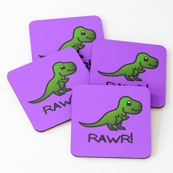 Item preview, RAWR! Cute Little Baby Dinosaur - Colour designed and sold by LadySquiggle.