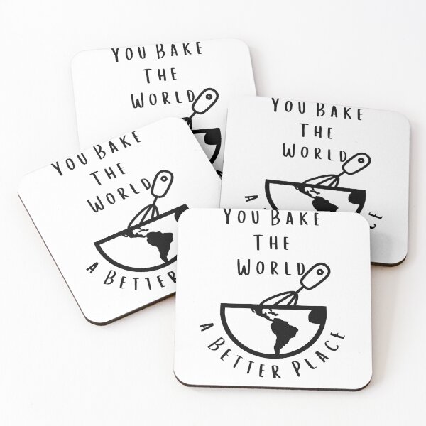 Item preview, You bake the world a better place  designed and sold by MoPrintedArt.
