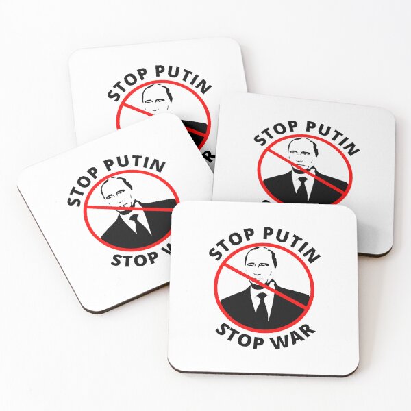 Item preview, STOP PUTIN STOP WAR - PROTEST designed and sold by DoodlrMob.