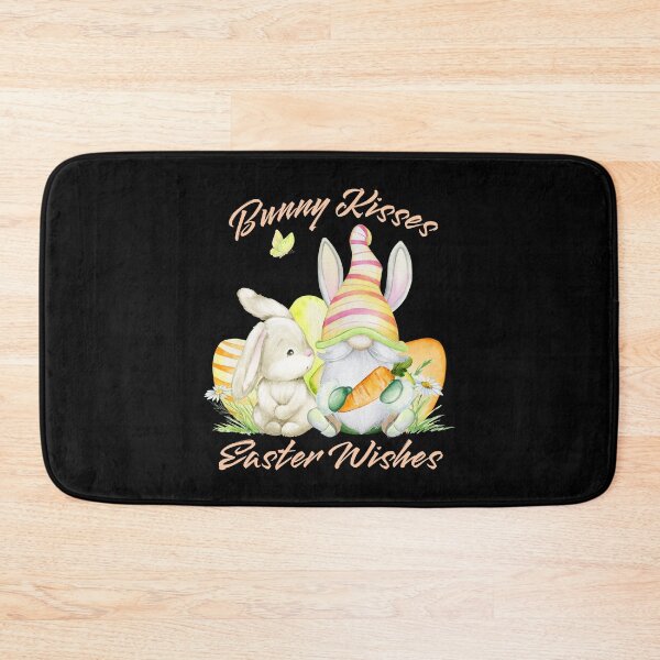 Item preview, Bunny Kisses Easter Wishes - Easter Gnome designed and sold by Trinket-Trickster.