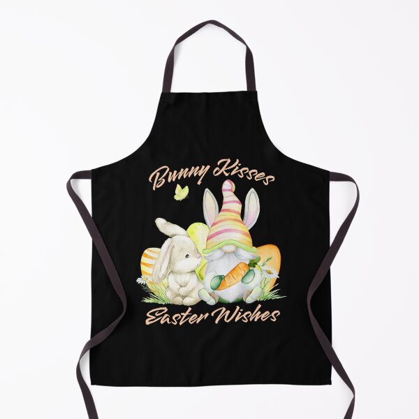 Item preview, Bunny Kisses Easter Wishes - Easter Gnome designed and sold by Trinket-Trickster.