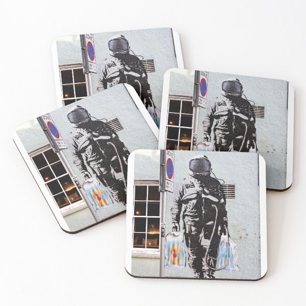Item preview, astronaut on the road designed and sold by zainick.