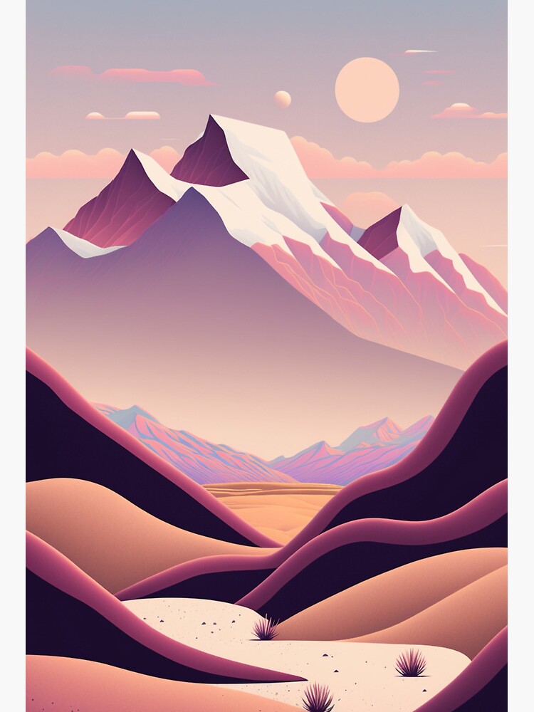 Minimalist Patagonia 1 Art Board Print