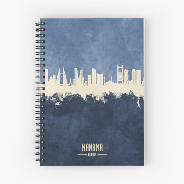Item preview, Manama Bahrain Skyline designed and sold by ArtPrints.