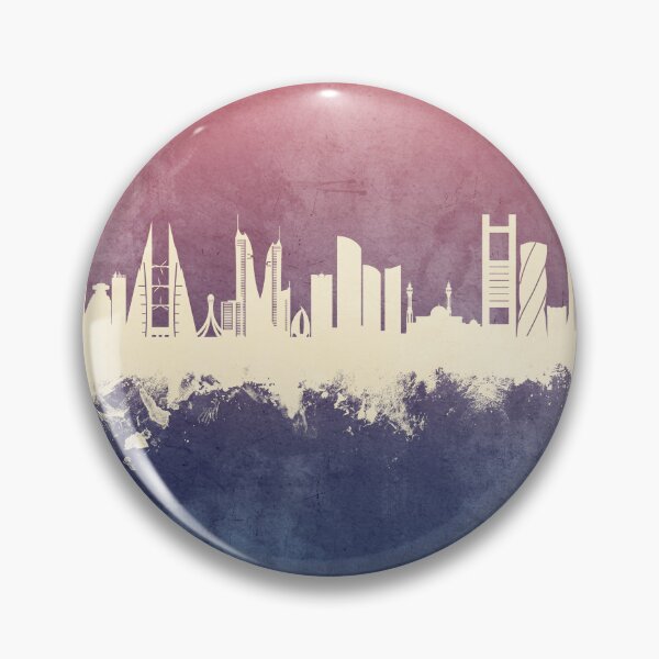 Item preview, Manama Bahrain Skyline designed and sold by ArtPrints.