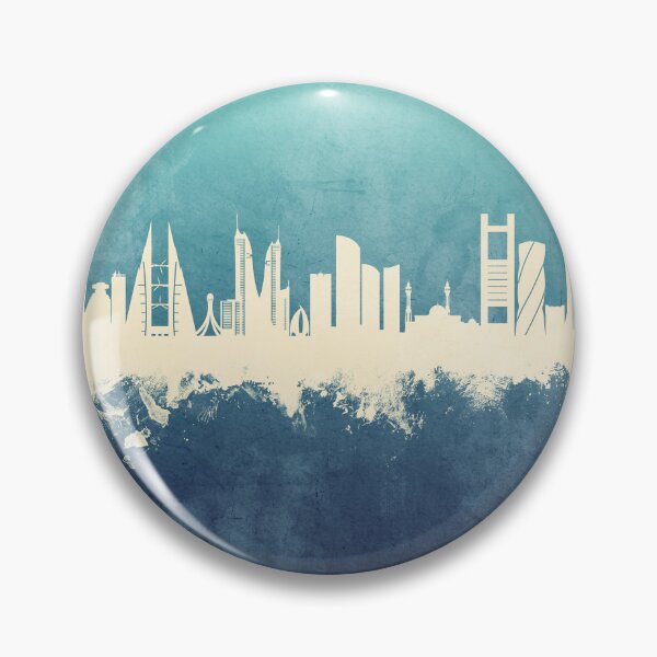 Item preview, Manama Bahrain Skyline designed and sold by ArtPrints.
