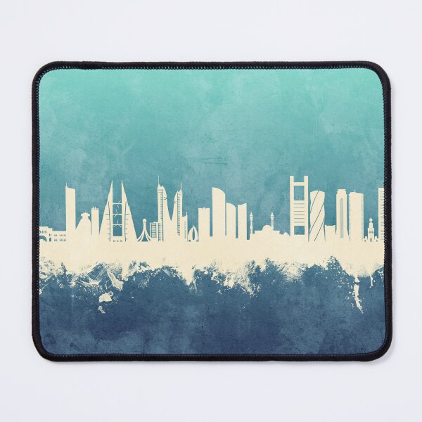 Item preview, Manama Bahrain Skyline designed and sold by ArtPrints.