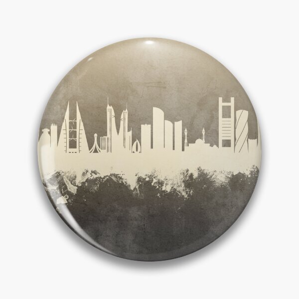 Item preview, Manama Bahrain Skyline designed and sold by ArtPrints.