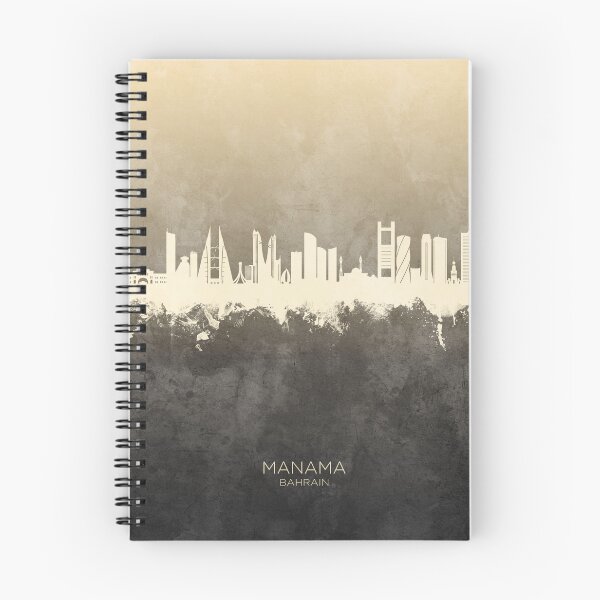 Artikelvorschau, Manama Bahrain Skyline entworfen und verkauft von ArtPrints.