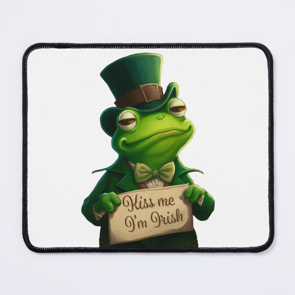 Item preview, Kiss me I'm Irish Frog designed and sold by Animally-Ai.
