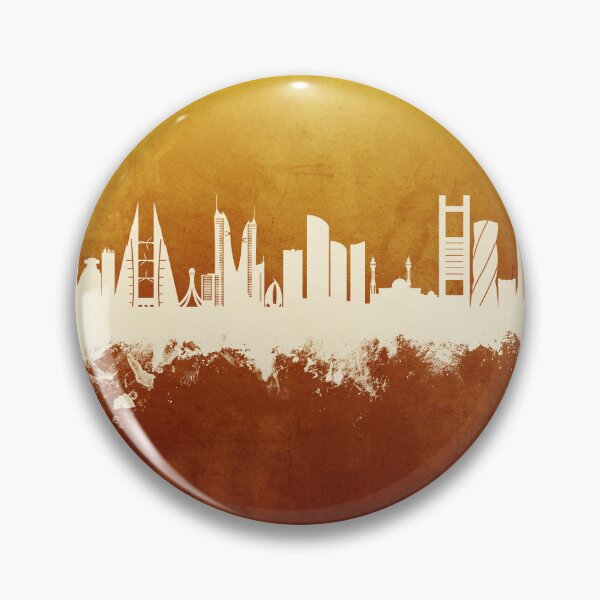 Item preview, Manama Bahrain Skyline designed and sold by ArtPrints.